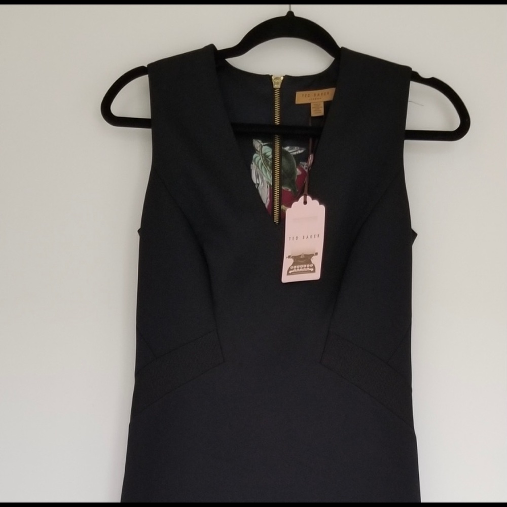 Ted Baker Black sheath dress